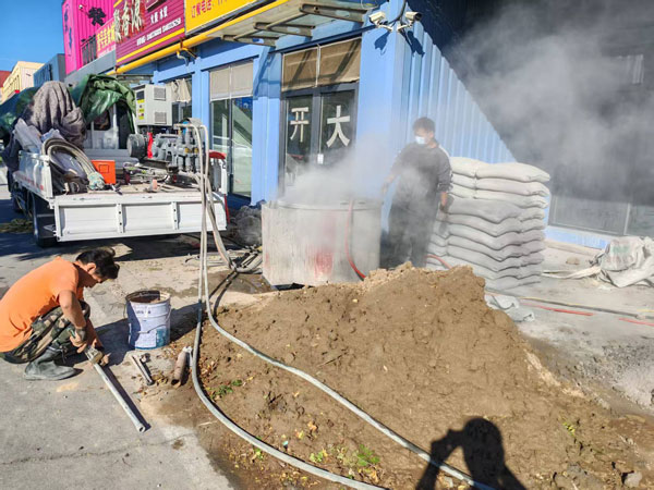 呼图壁顶管注浆加固